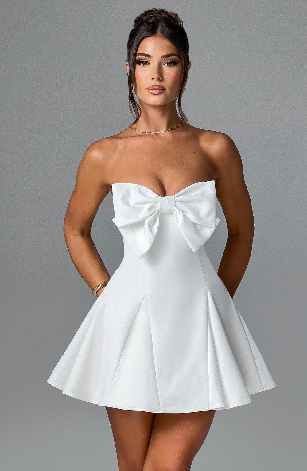 María Camila Playsuit - Ivory