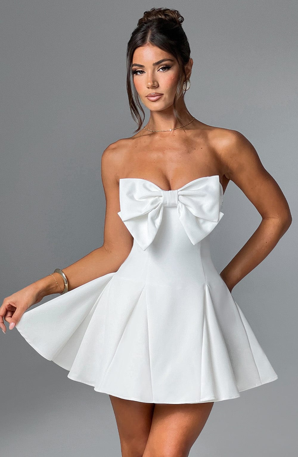 María Camila Playsuit - Ivory