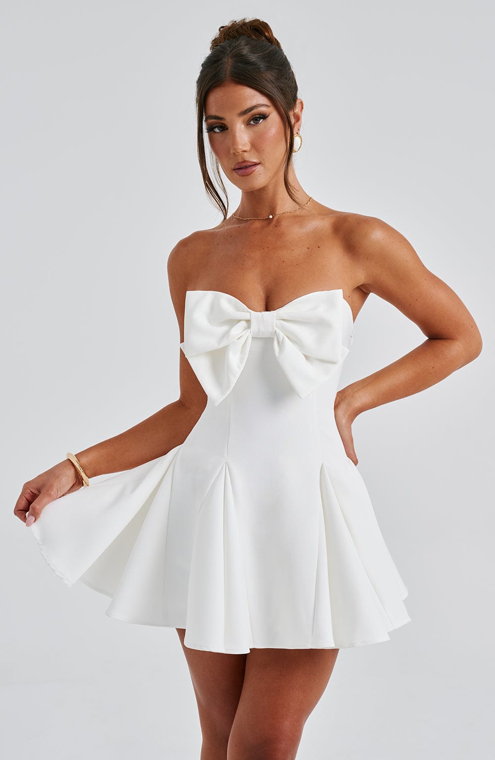 María Camila Playsuit - Ivory