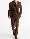 Men's Complete Tweed Tuxedo Suit
