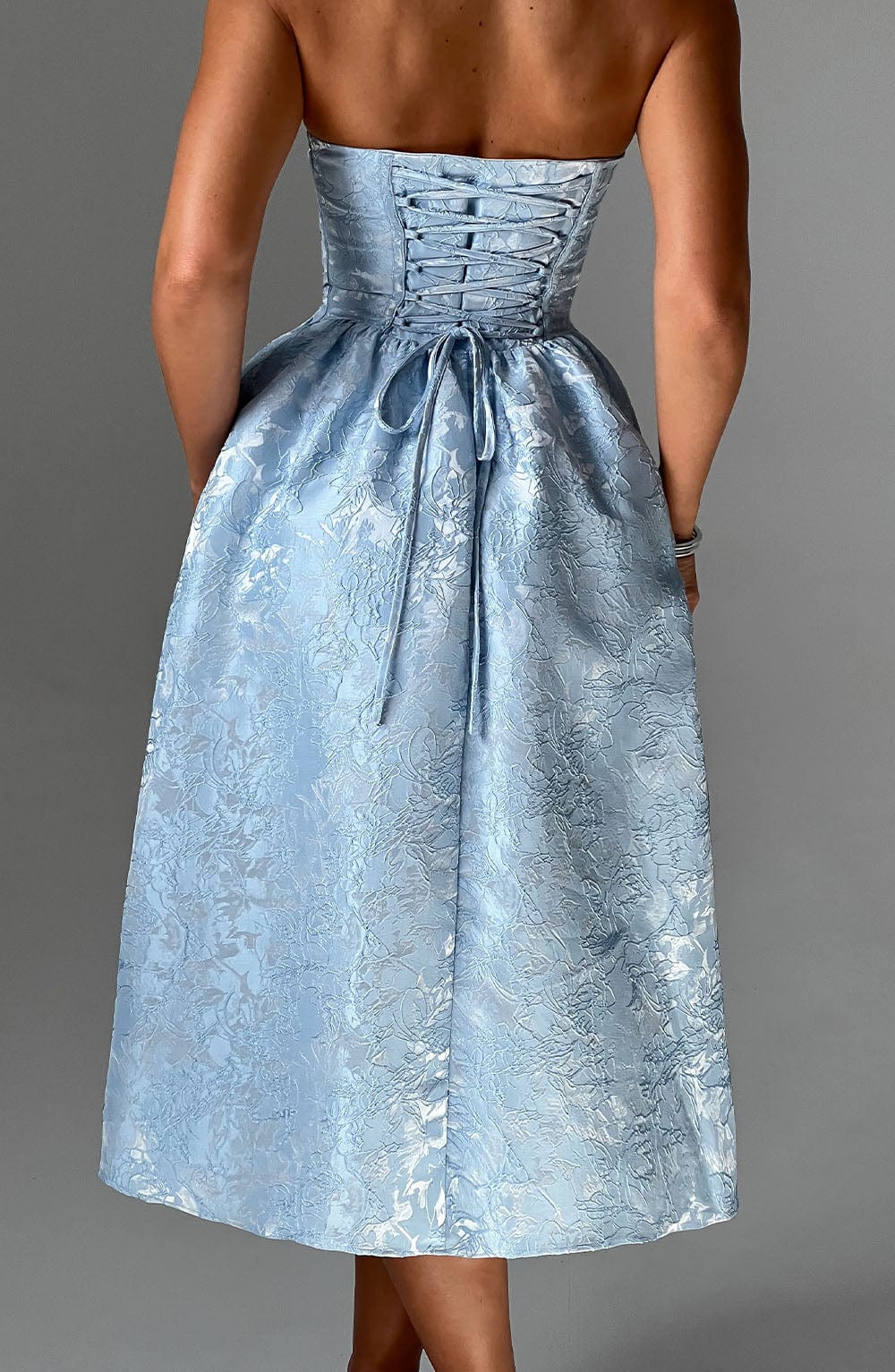 Blue Midi Dress