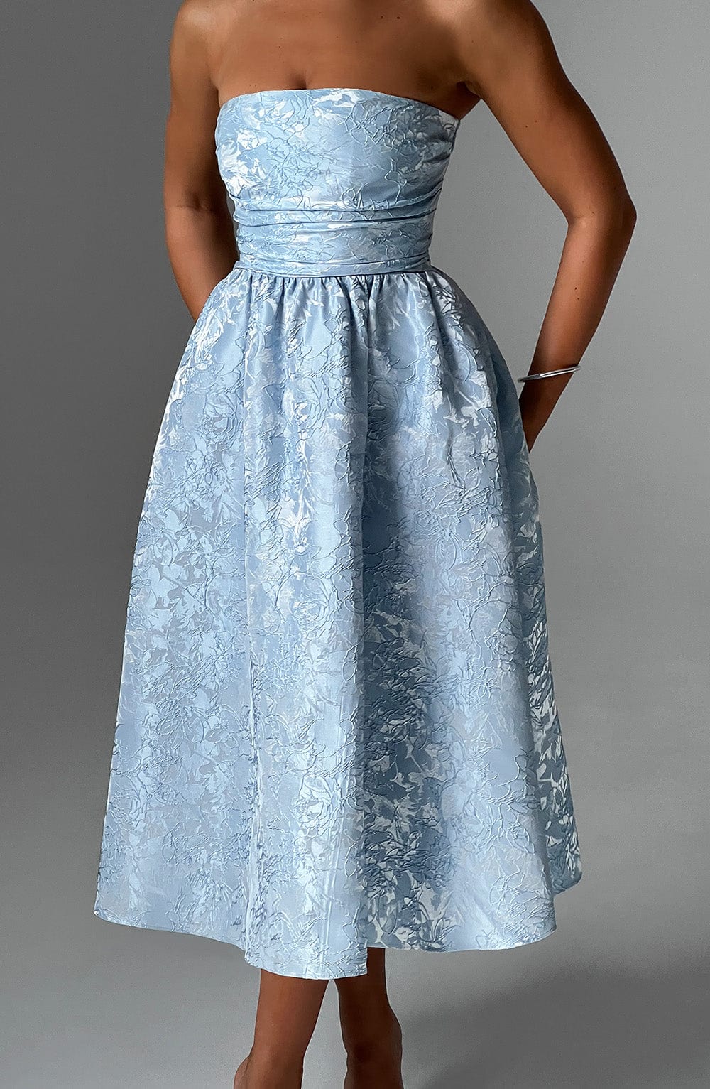 Blue Midi Dress