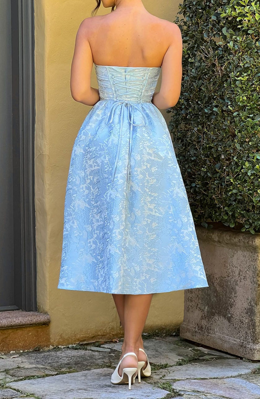 Blue Midi Dress