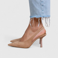 Women's Classic Slingback Heels | Pointed Toe