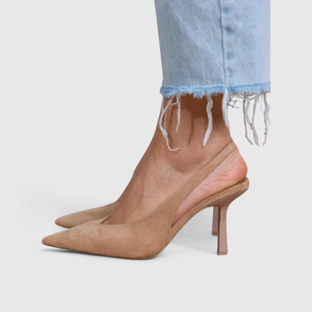 Women's Classic Slingback Heels | Pointed Toe