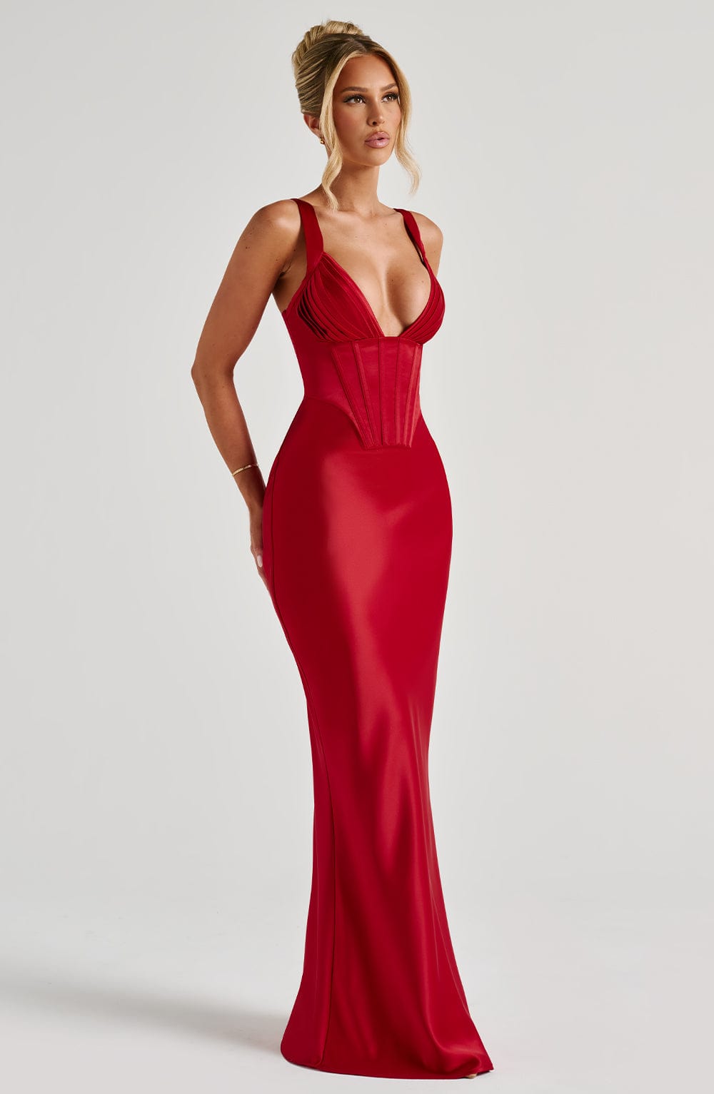 Danna Maxi Dress - Red