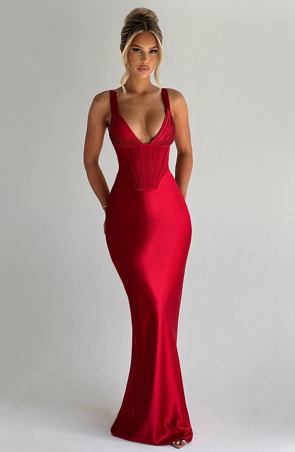 Danna Maxi Dress - Red