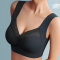 Women's Wireless Sports Bra | V-Neck