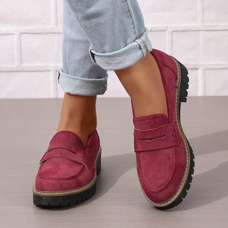 Women's Slip-On Platform Loafers