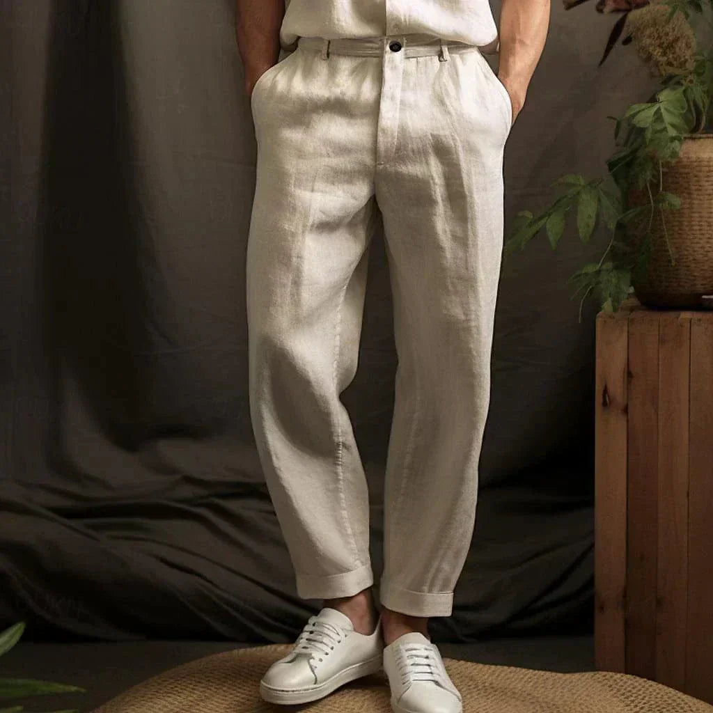 Men's Linen Casual Pants
