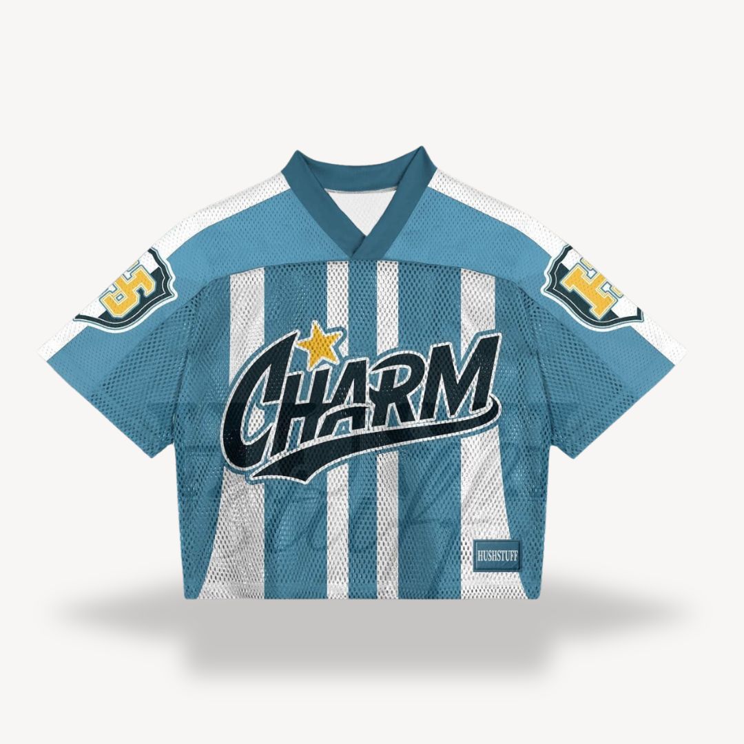 Men's Cropped Y2K Sport T-Shirt | Short Sleeve