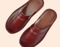 Men’s Indoor Flat Slippers | Closed Toe