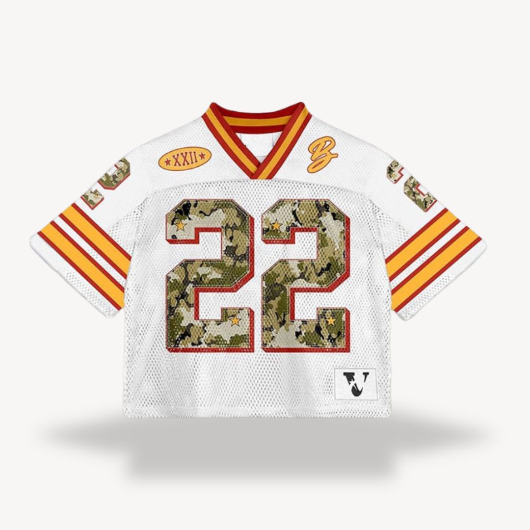Men's Cropped Y2K Sport T-Shirt | Short Sleeve
