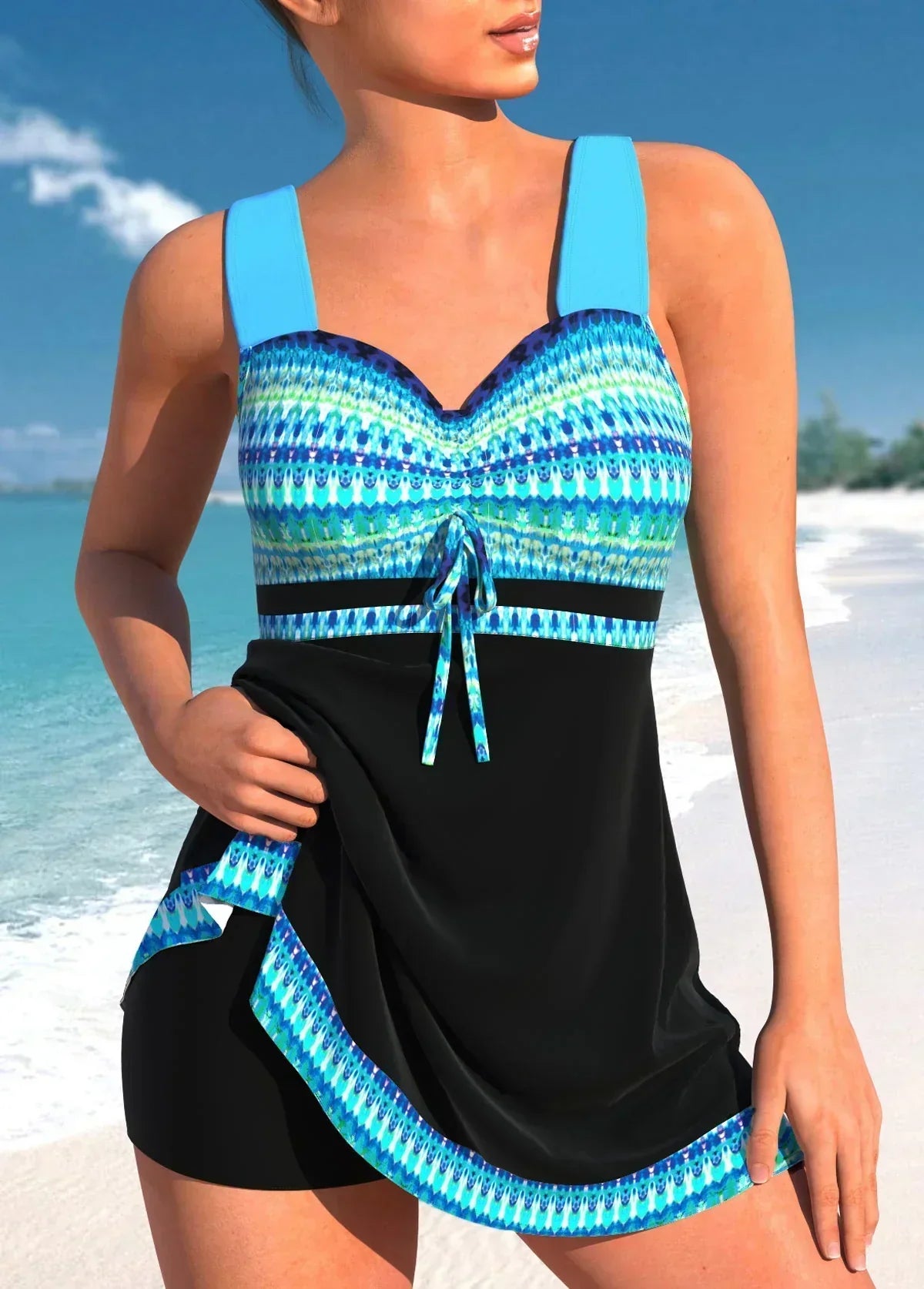 Women's Summer Tankini Swimwear | One-Piece