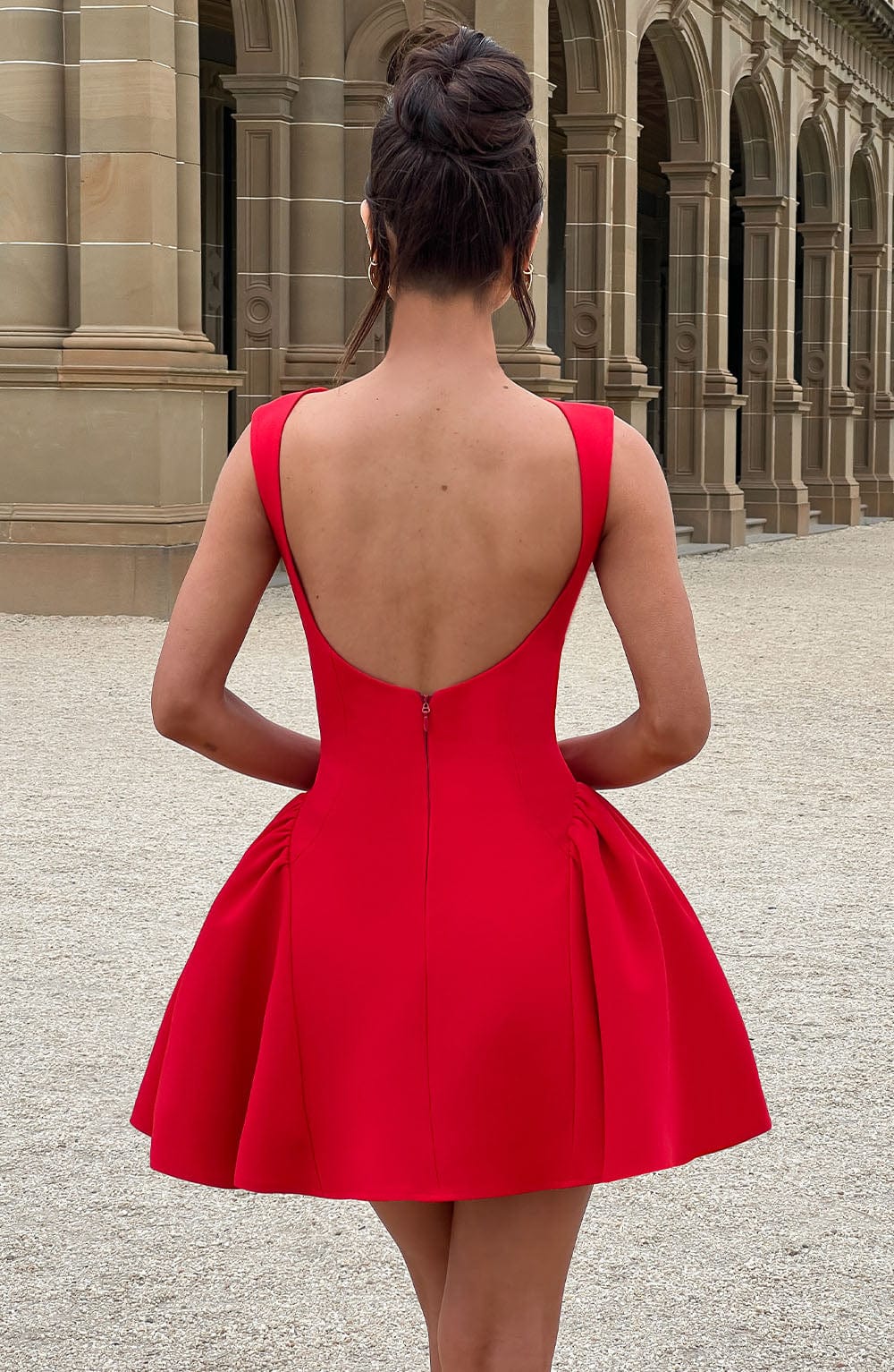 Violeta Mini Dress - Red