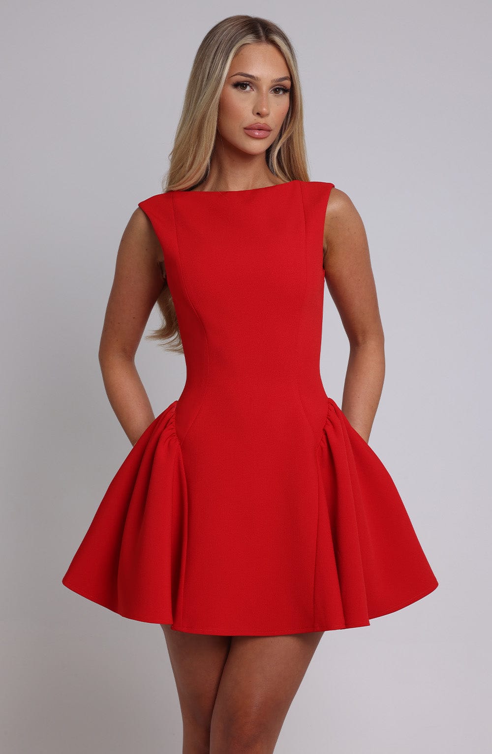 Violeta Mini Dress - Red