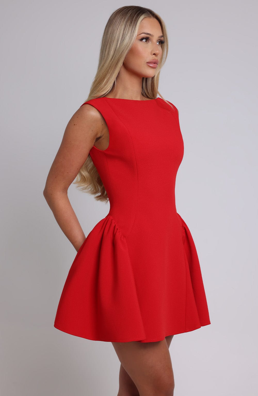Violeta Mini Dress - Red