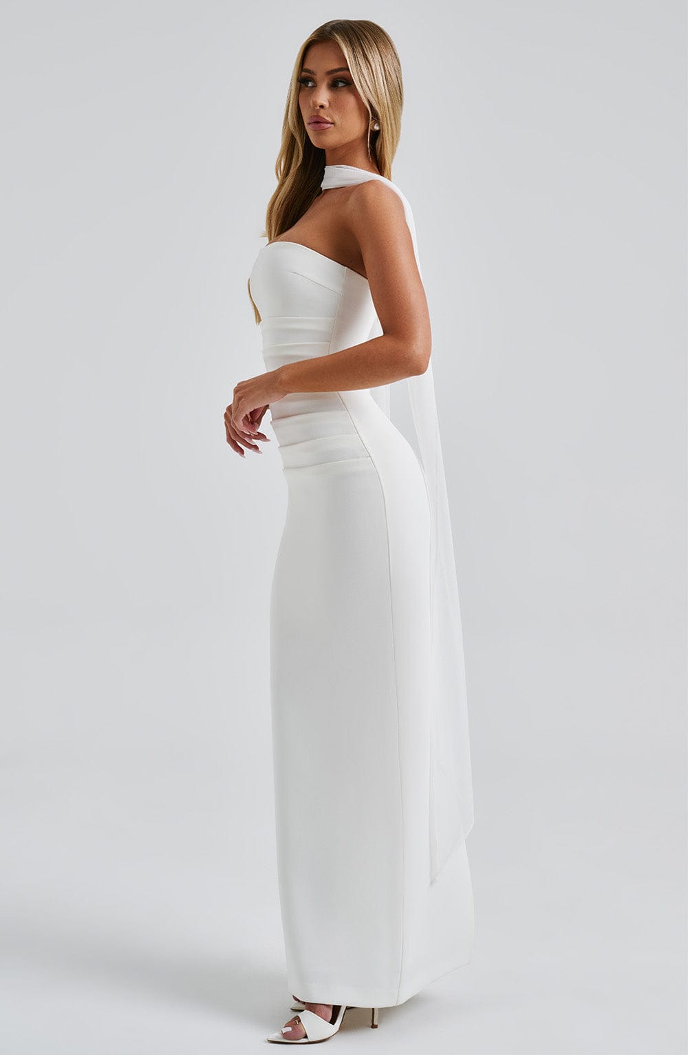 Constanza Maxi Dress-Ivory