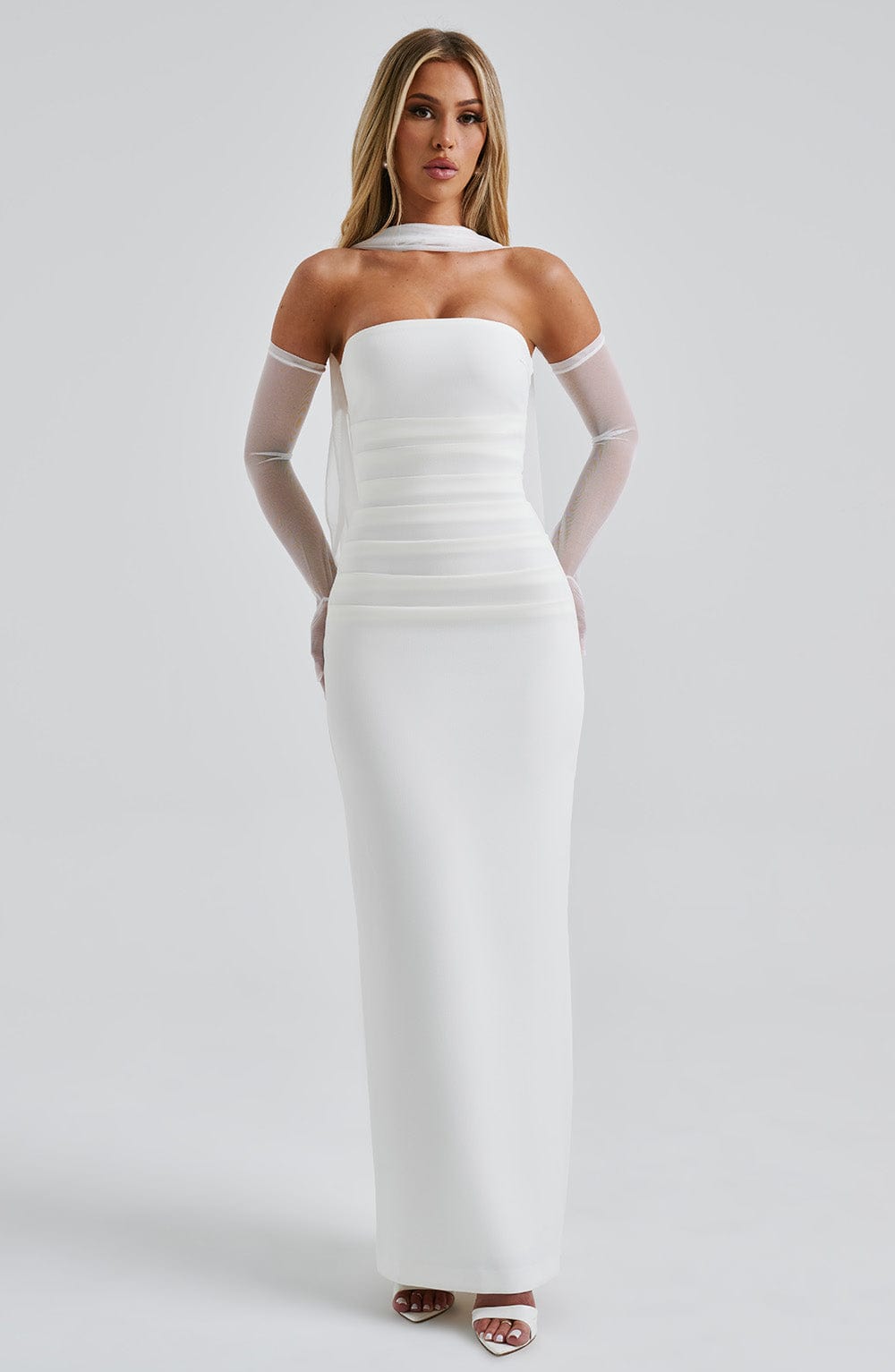 Constanza Maxi Dress-Ivory