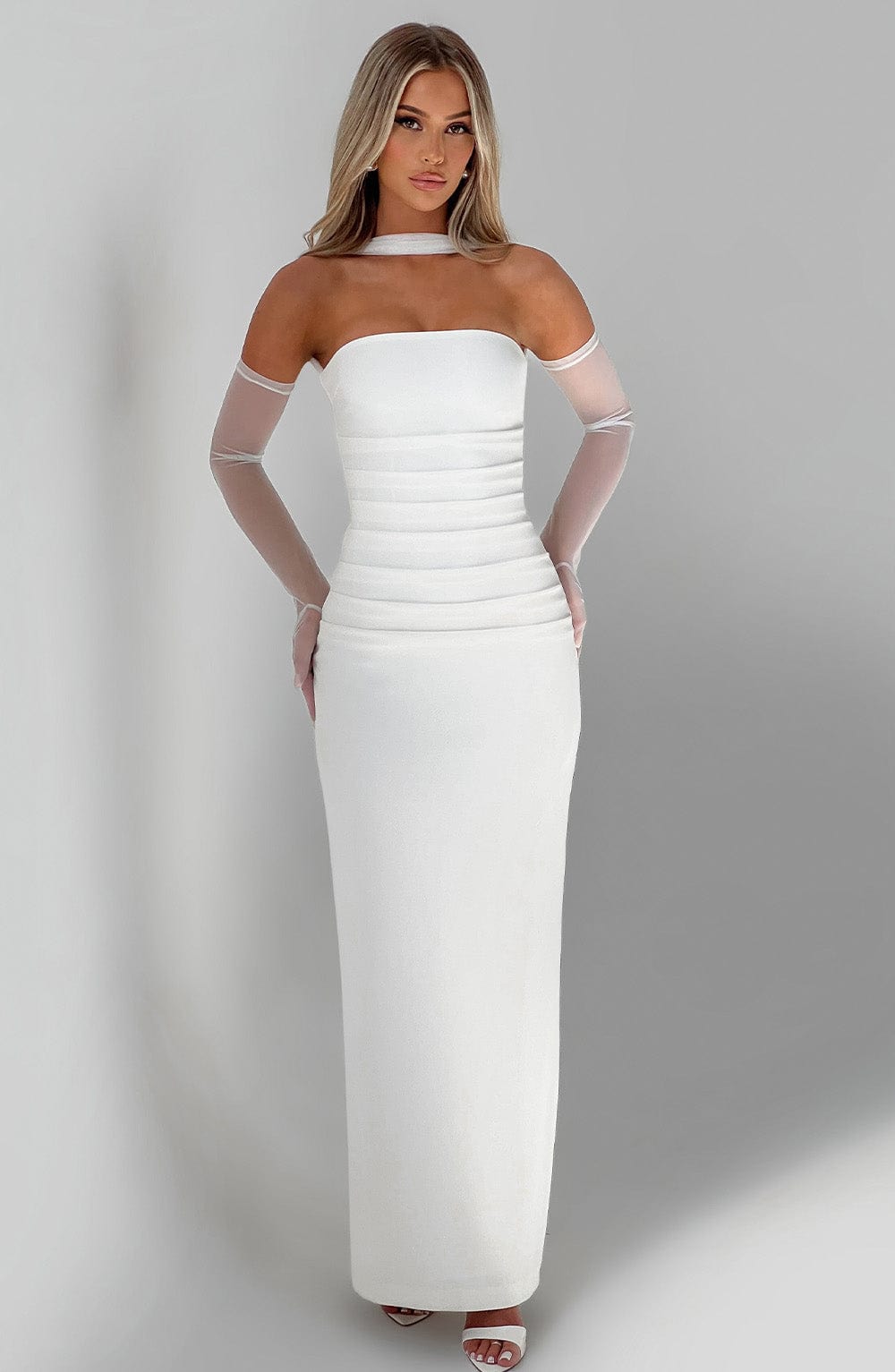 Constanza Maxi Dress-Ivory