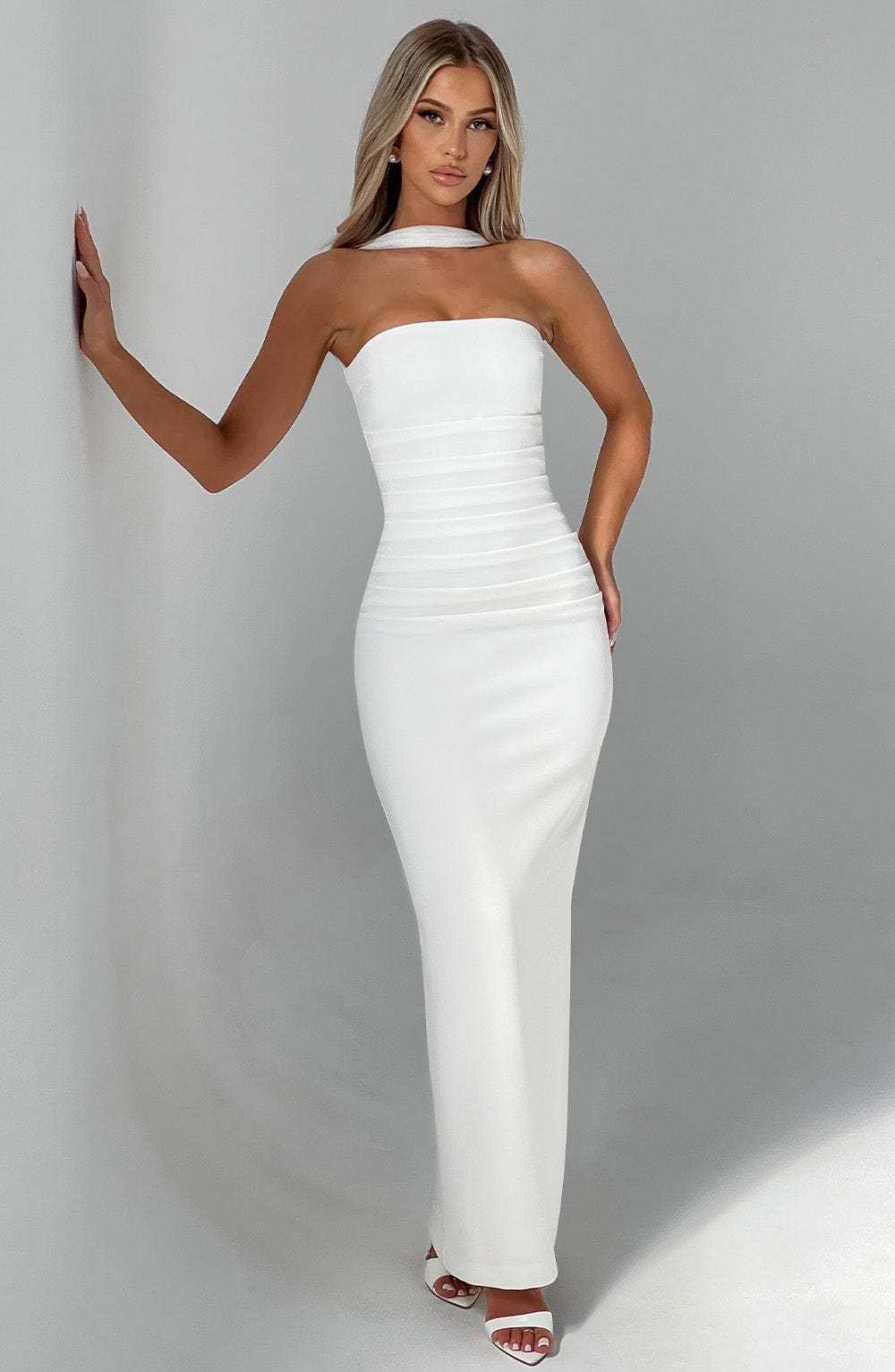 Constanza Maxi Dress-Ivory