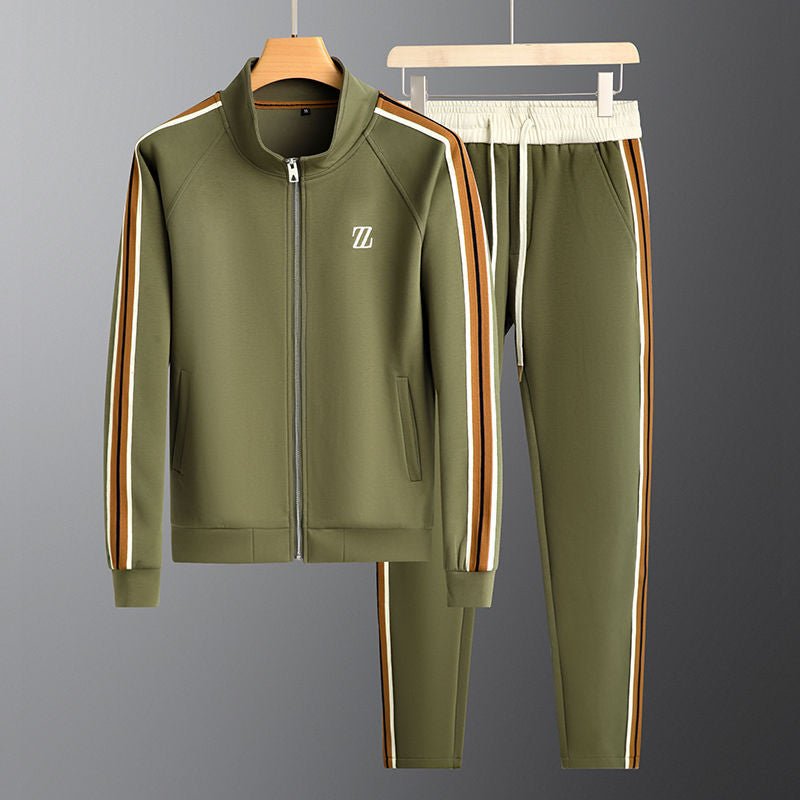 Men's 2-Piece Athletic Tracksuit Set | Jacket and Jogger Pants