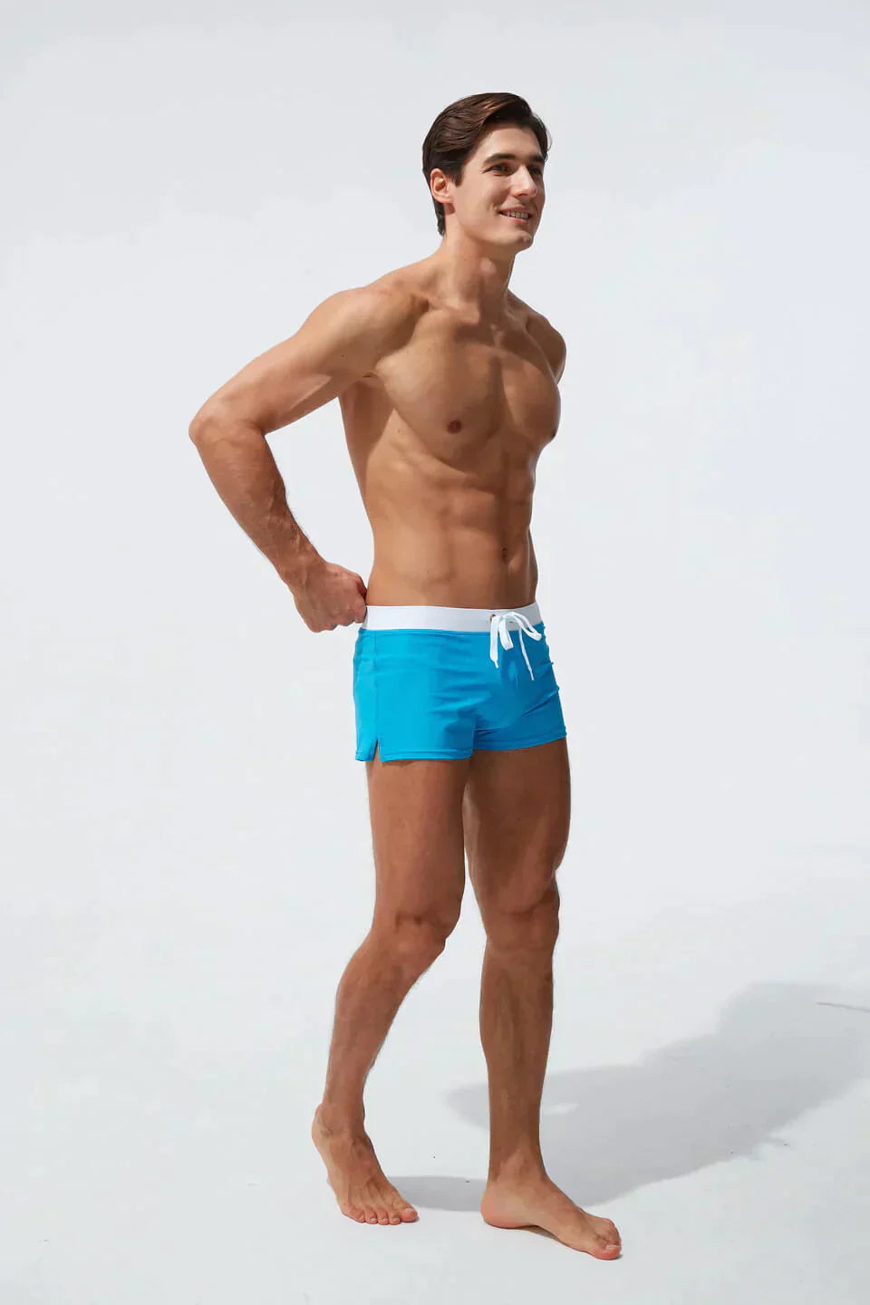 Men's Drawstring Swim Shorts | Short Length