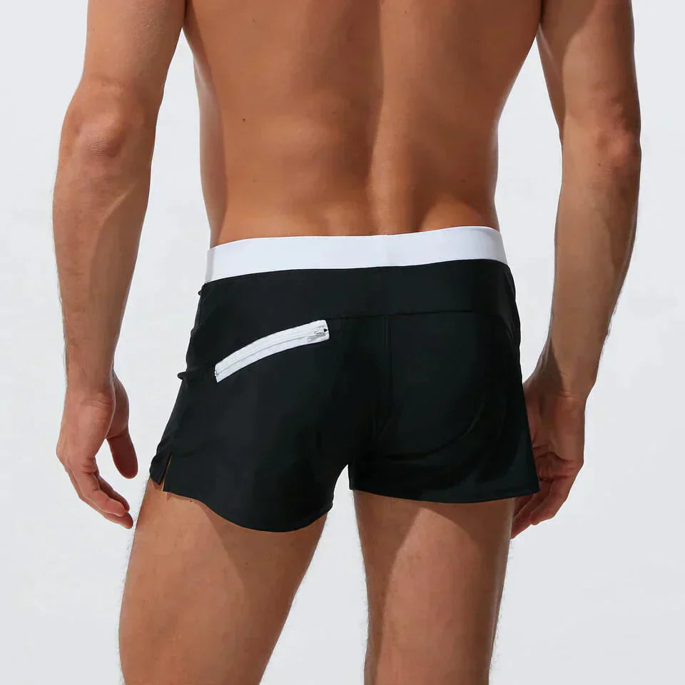 Men's Drawstring Swim Shorts | Short Length