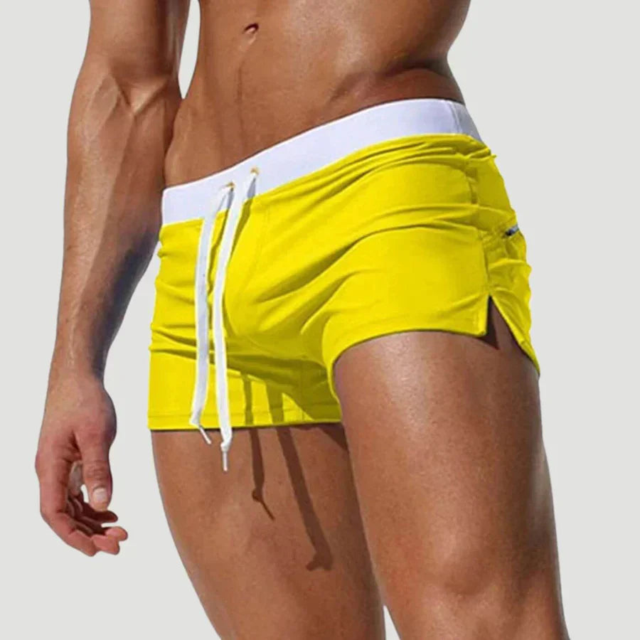 Men's Drawstring Swim Shorts | Short Length