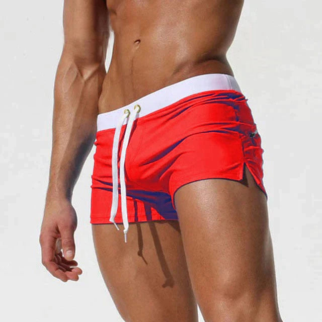 Men's Drawstring Swim Shorts | Short Length